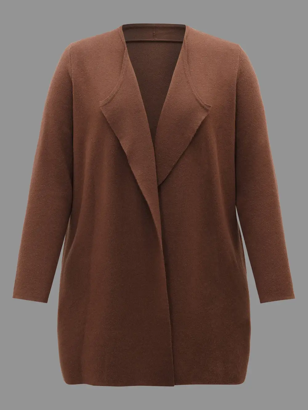 Supersoft Essentials Side Pocket Collared Knit Cardigan