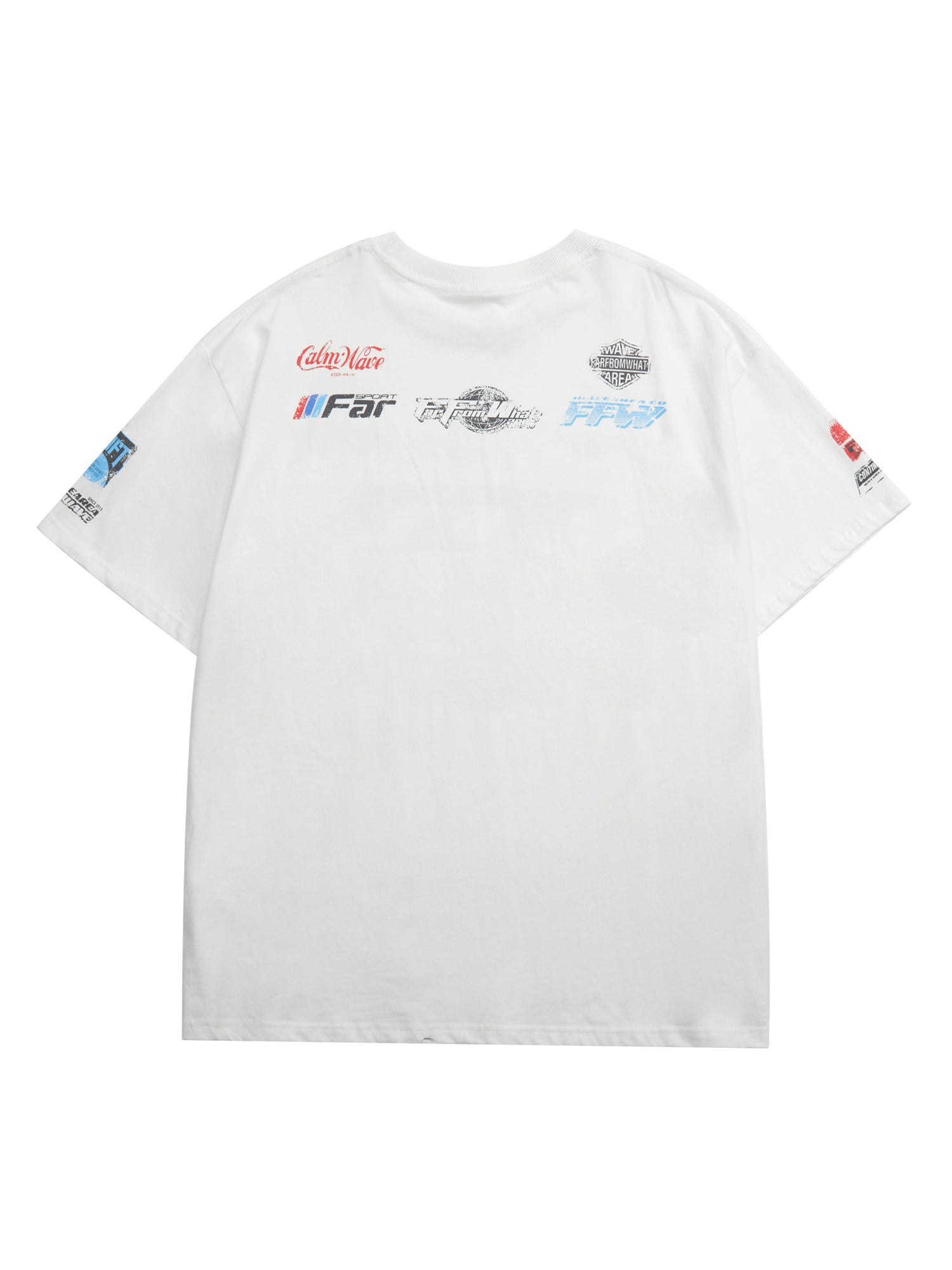 Racing Afterimage Lettering T-shirt