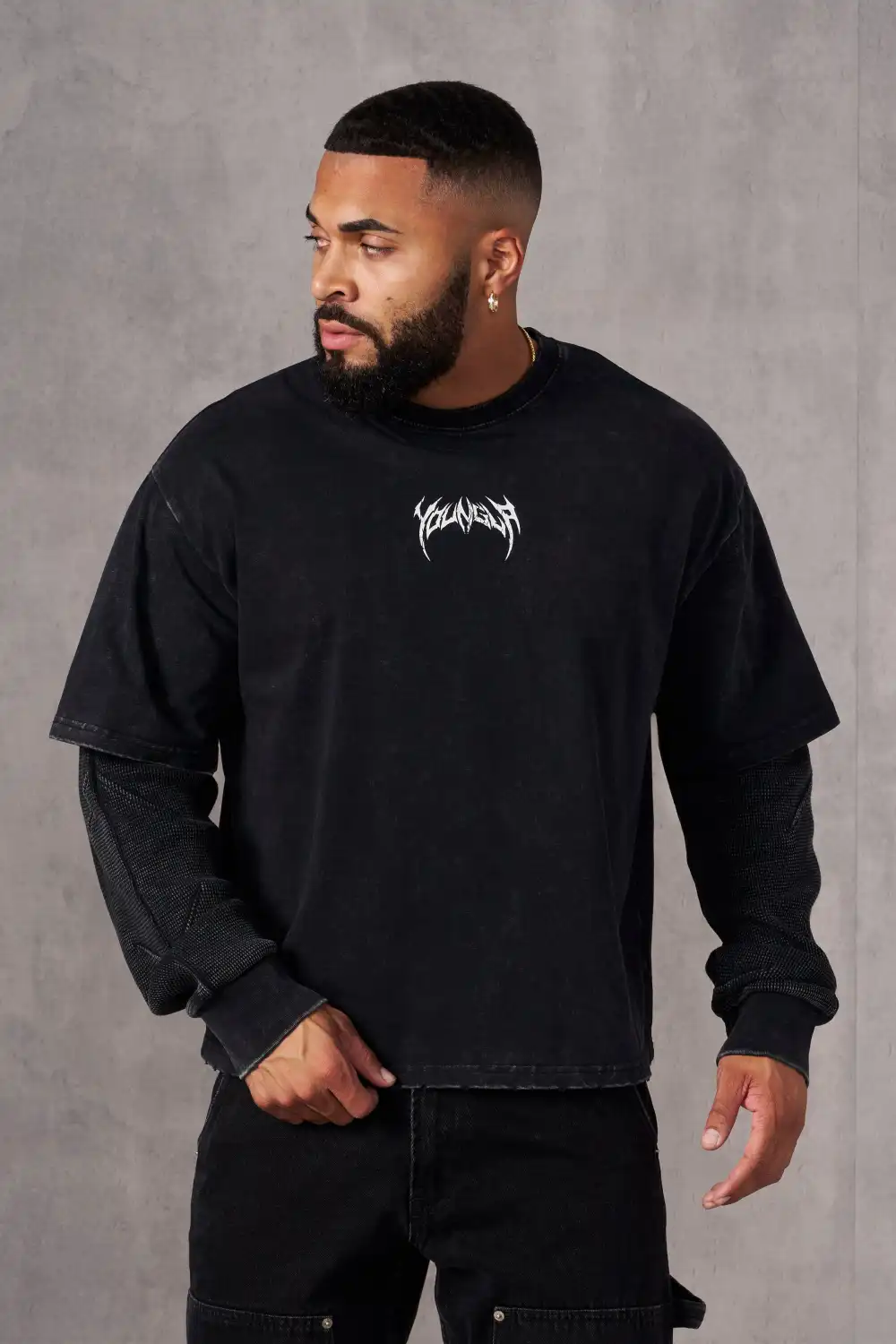 8006 - Shadow Twofer Long Sleeves