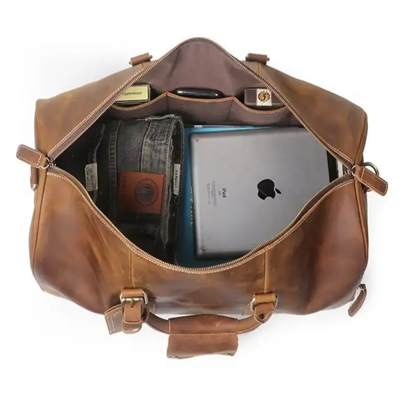 Authentic Leather Travel Bag