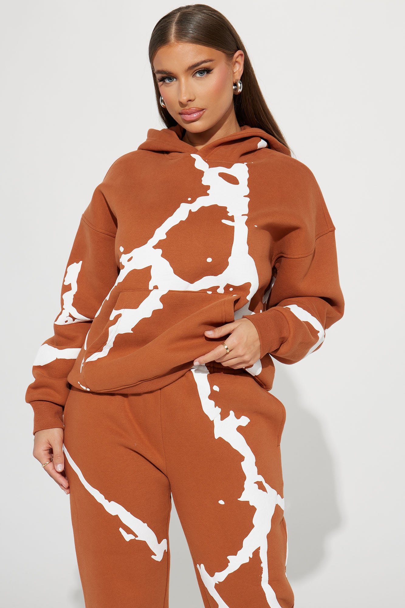 New Direction Sweatsuit - Rust