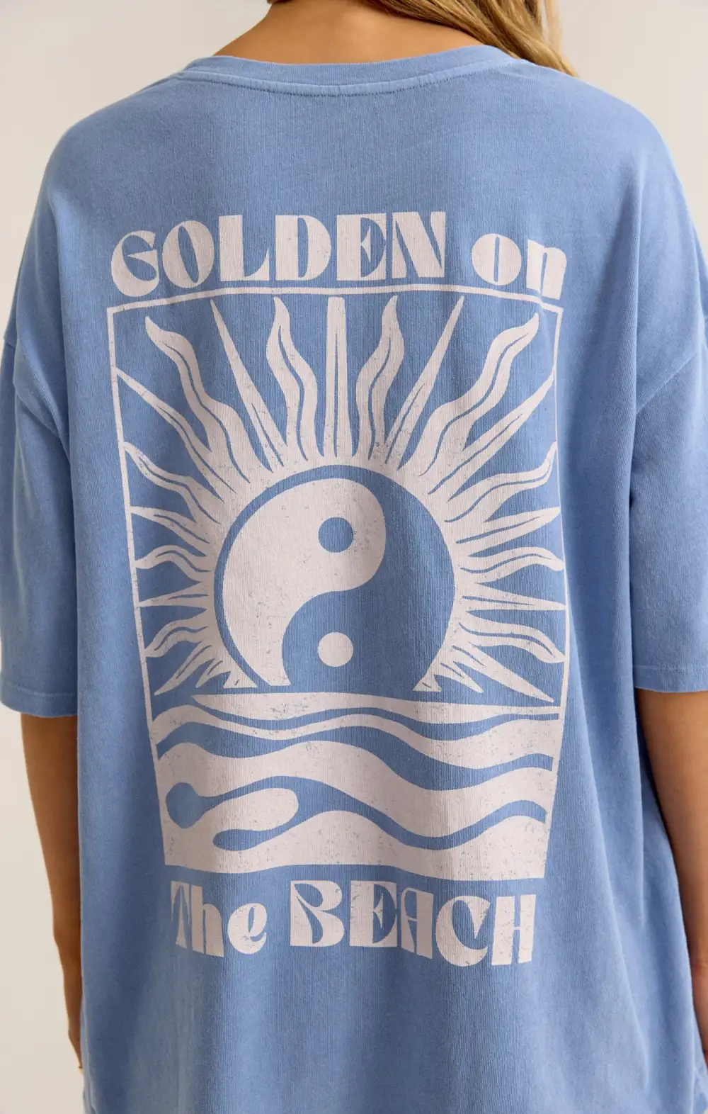 Golden SoCal Oversized Tee