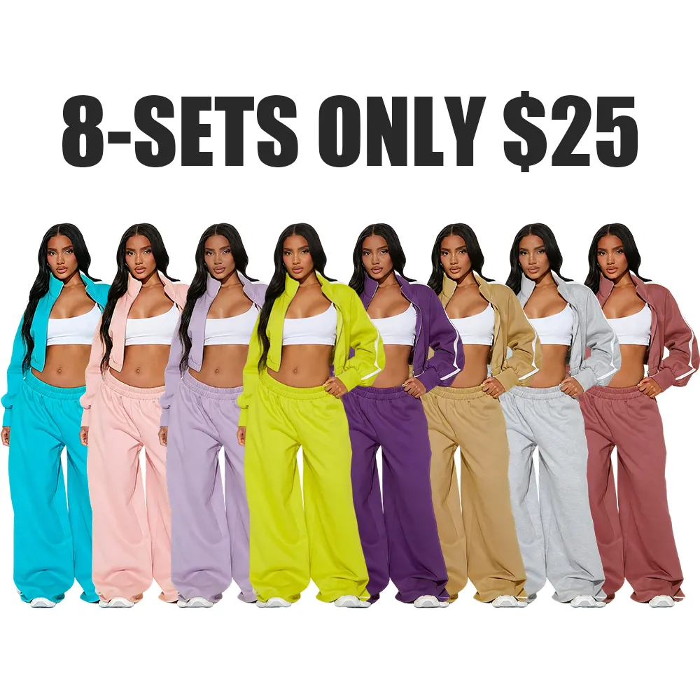 Women's loose-fitting wool lining suit