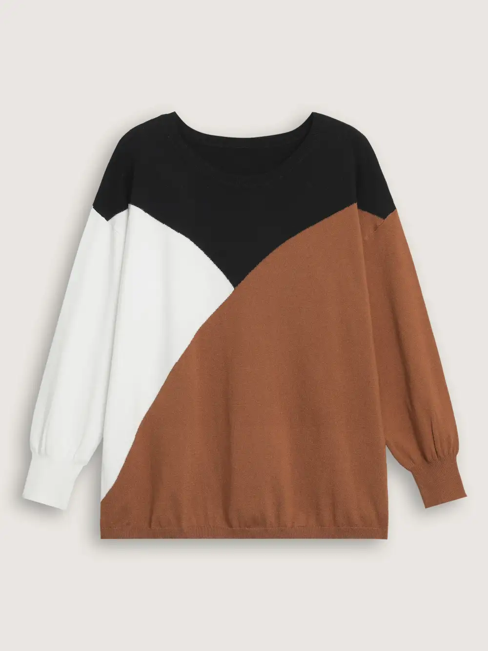 Supersoft Essentials Colorblock Contrast Pullover