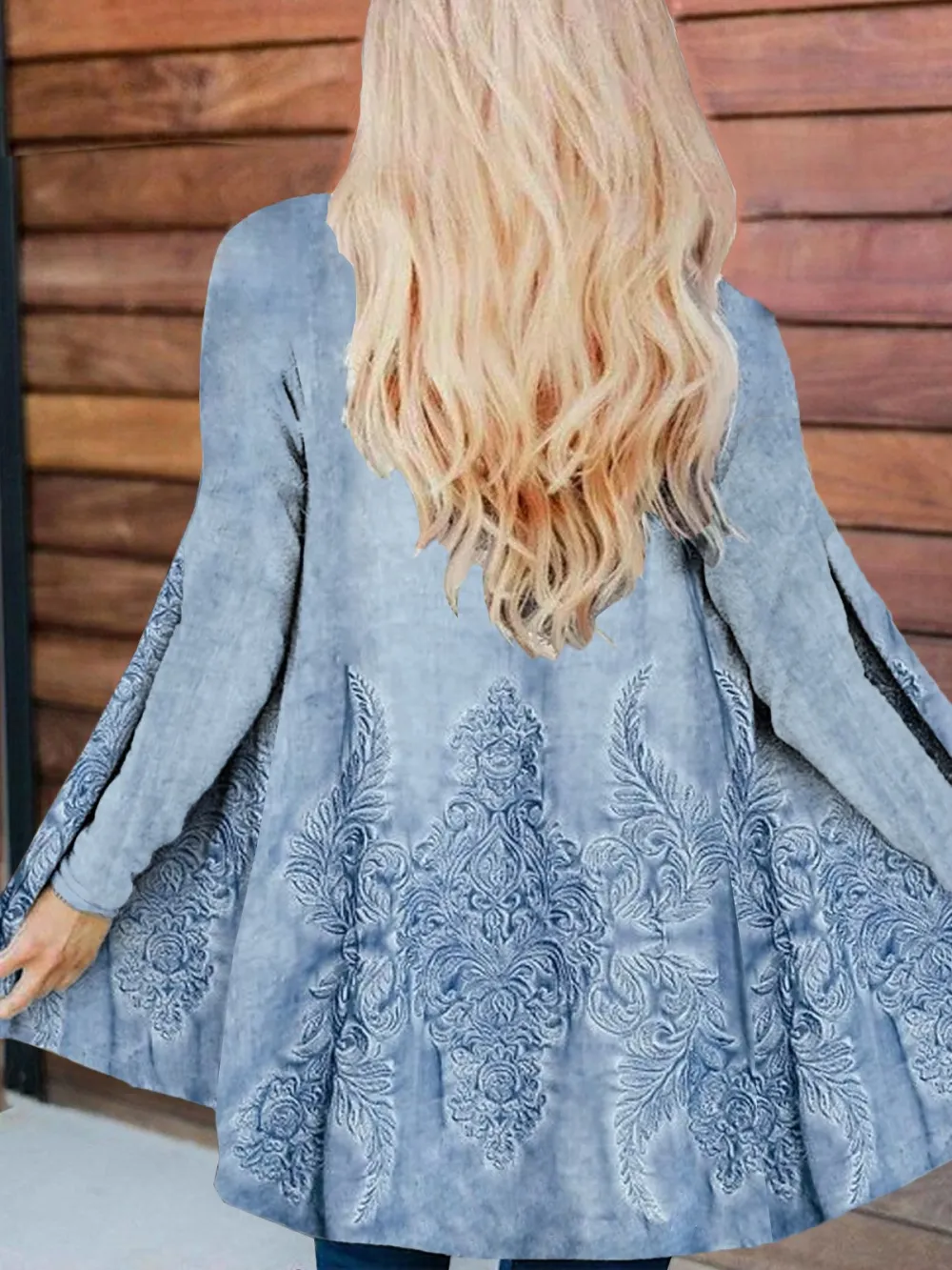 (Clearance Sale⚡) Casual Random Print Kimono