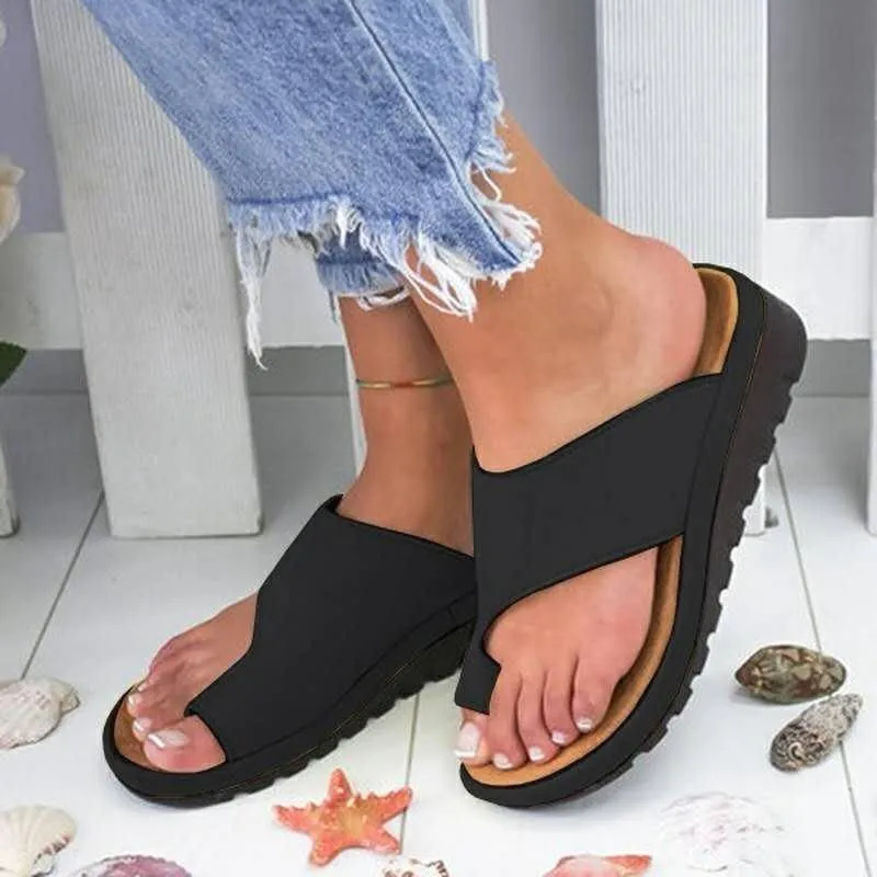 New Summer Ladies Bunion Correction Slippers