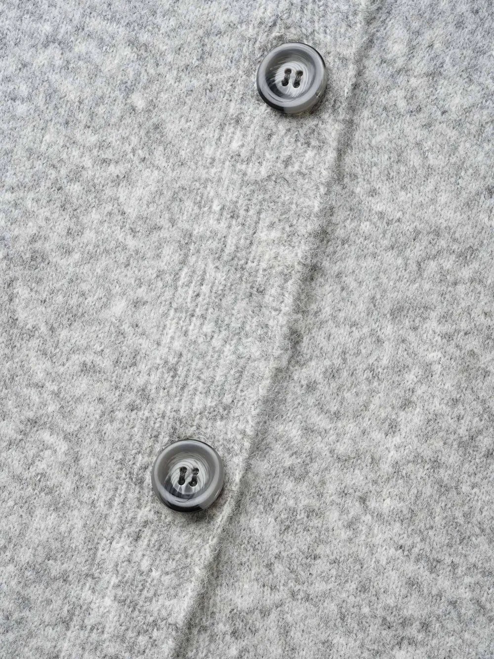 Airy Cozy Lapel Collar Pocket Wool Cardigan