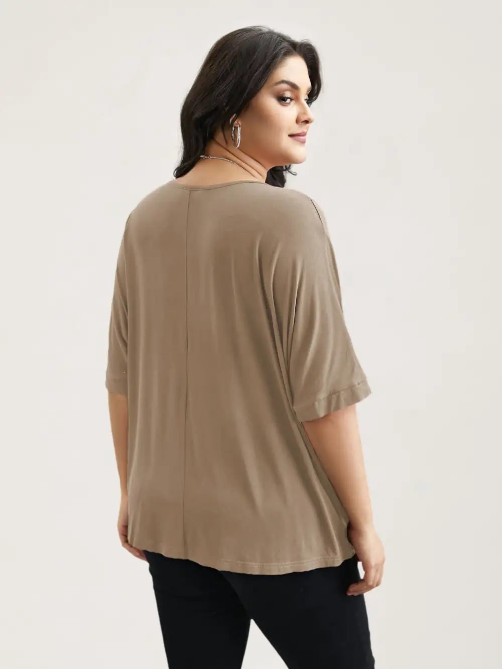 Supersoft Round Neck Plain T-Shirt