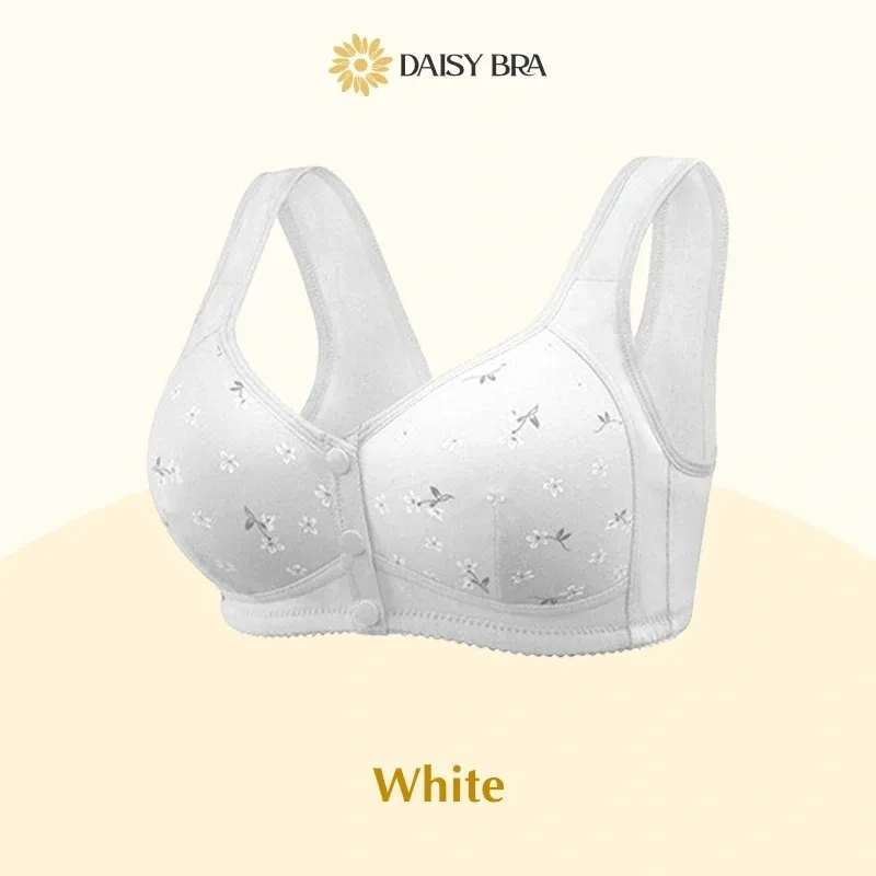 10-Pack Women's Bra - Comfortable & Convenient Front Button Bra