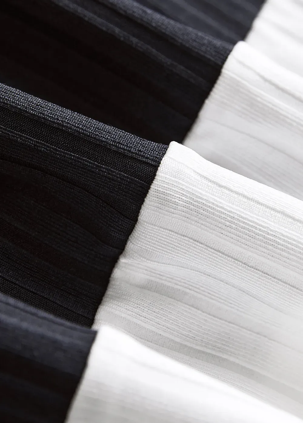 Navy Button Striped Long Sleeve Split Neck Sweatshirt