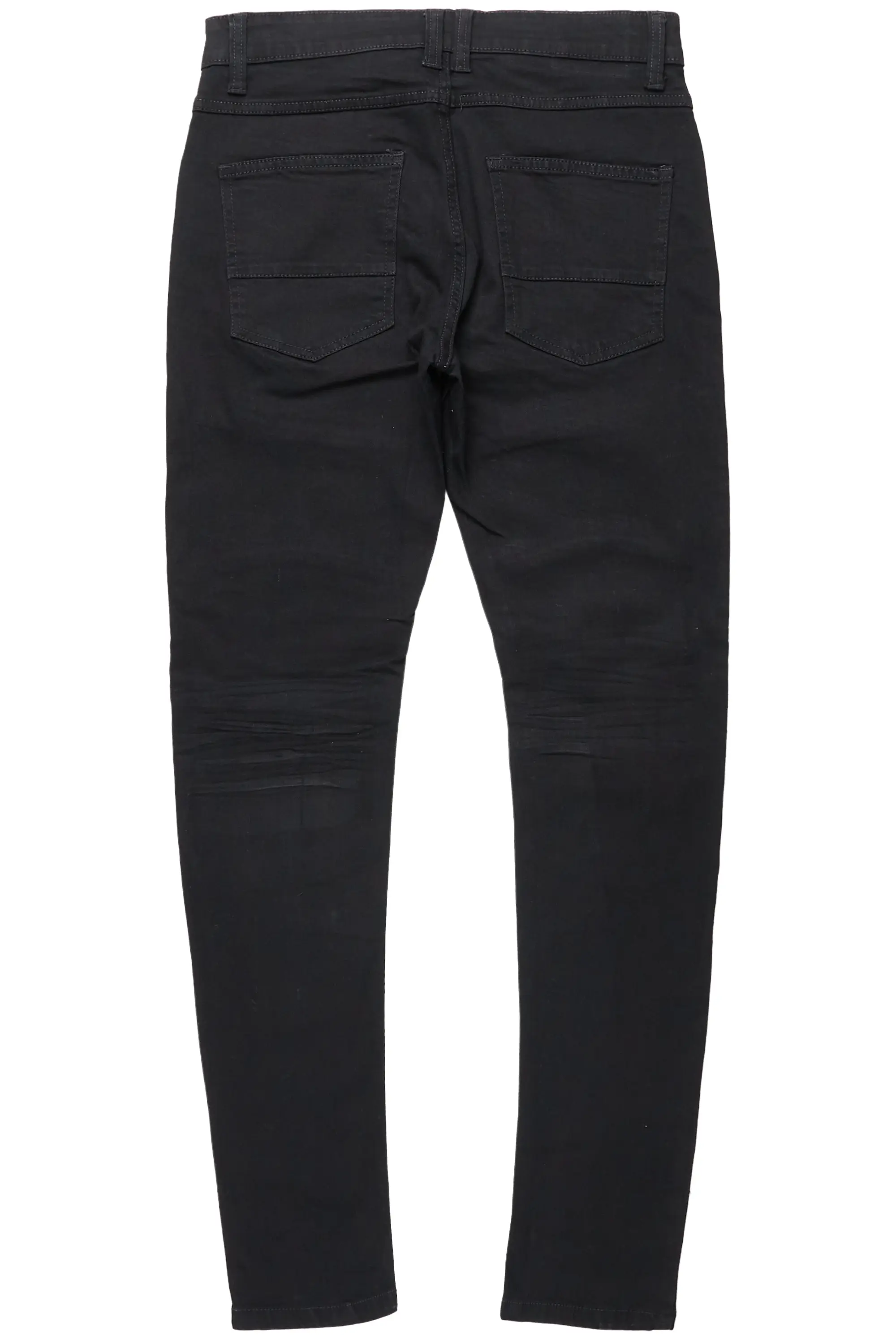 Milo Jet Black Stretch Jean