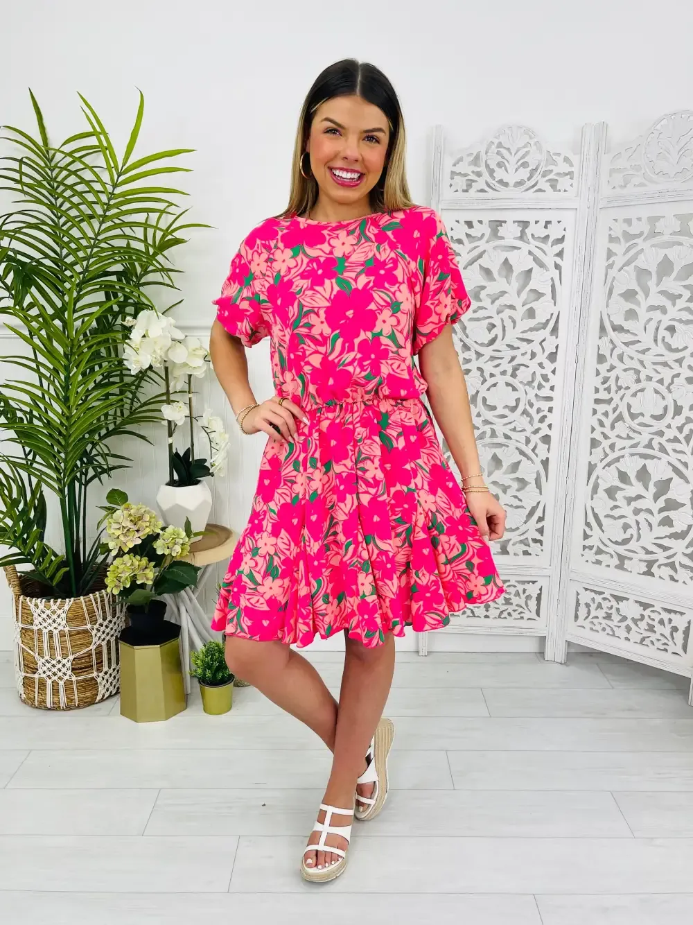 Petal Whirl Dress