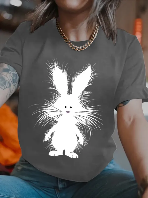 Grunge Bunny Rabbit Tee