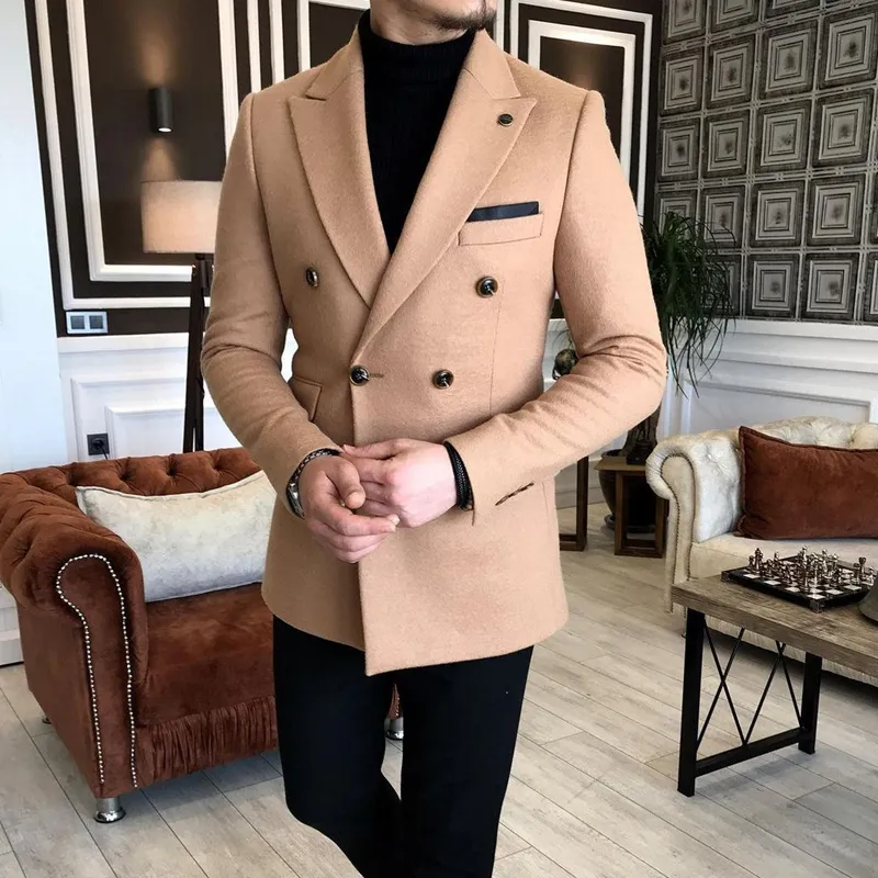Gentleman Vintage Double-breasted Coat