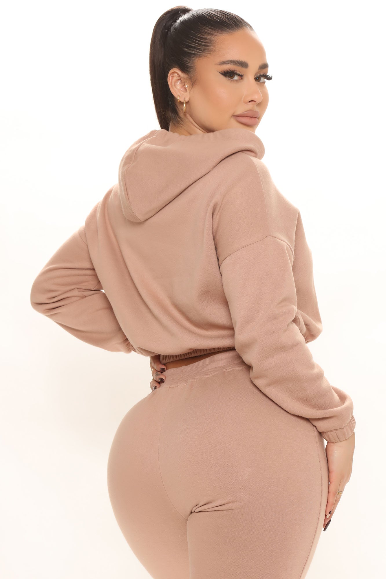 Get Ready Jogger Set - Taupe