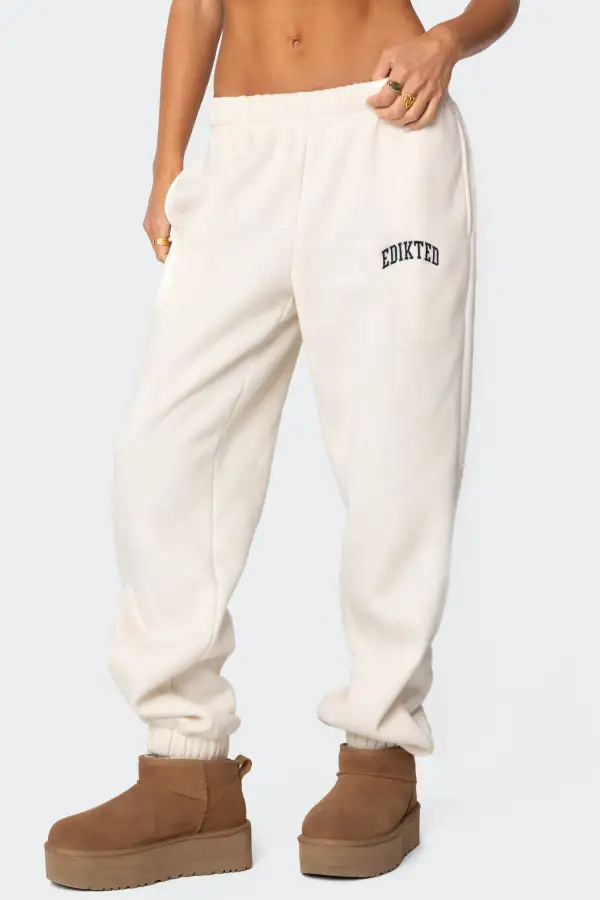 Edikted Babe Oversized Sweatpants