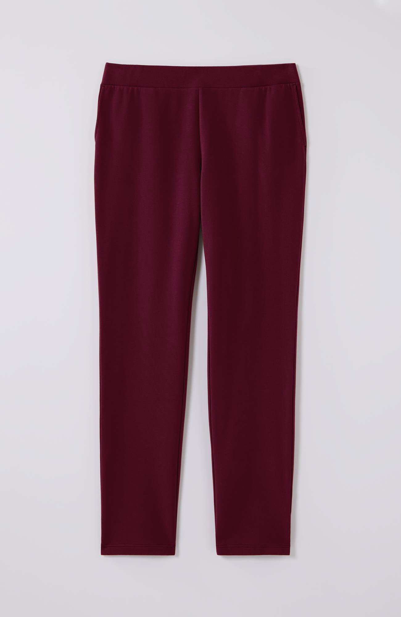 pure jill affinity slim-leg pants
