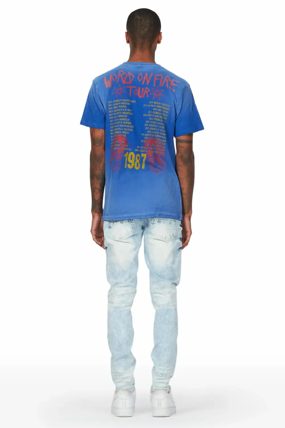 Vinny Beach Blue Stretch Jean