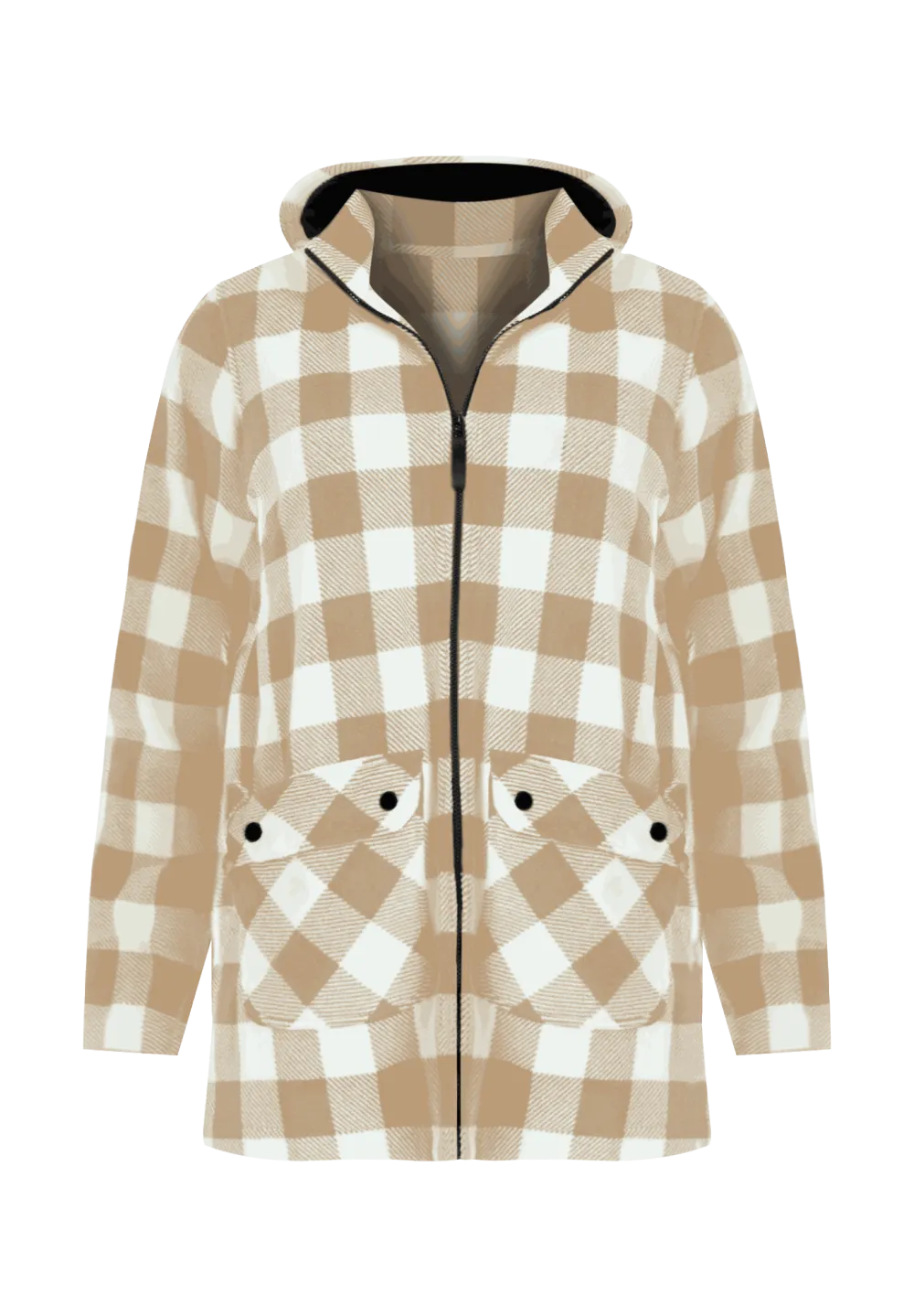 Hooded Fleece Coat