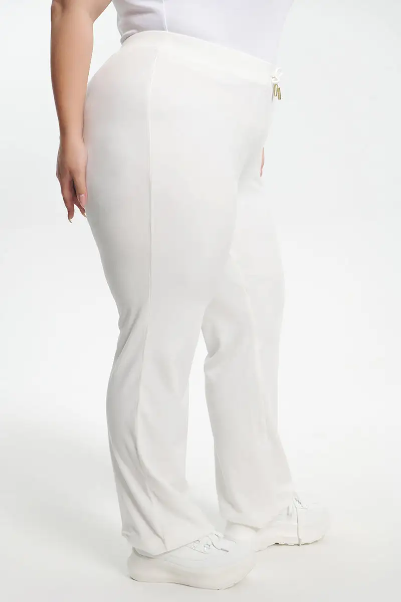 Technicolor Big Bling Velour Track Pants