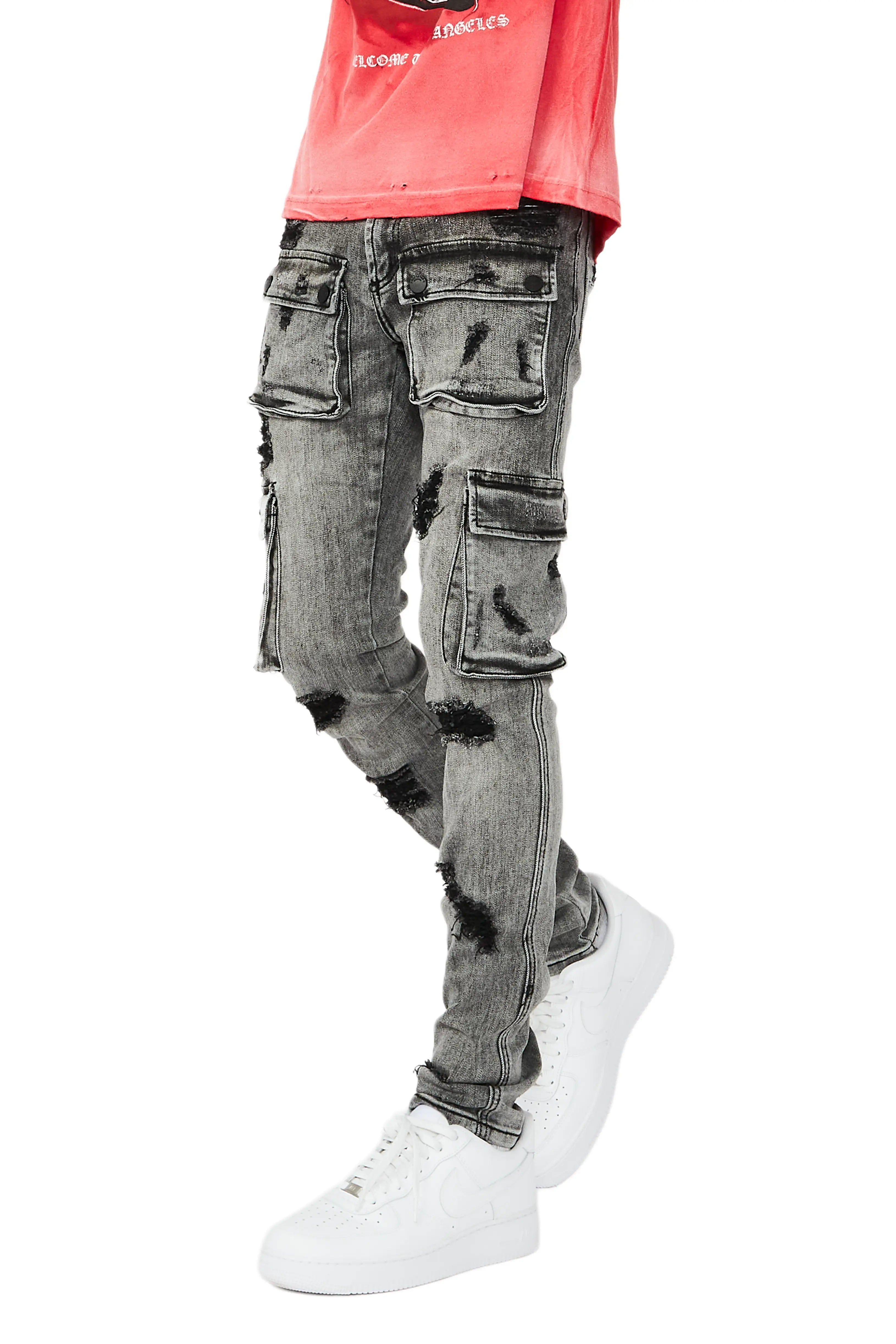 Kap Grey Cargo Jean