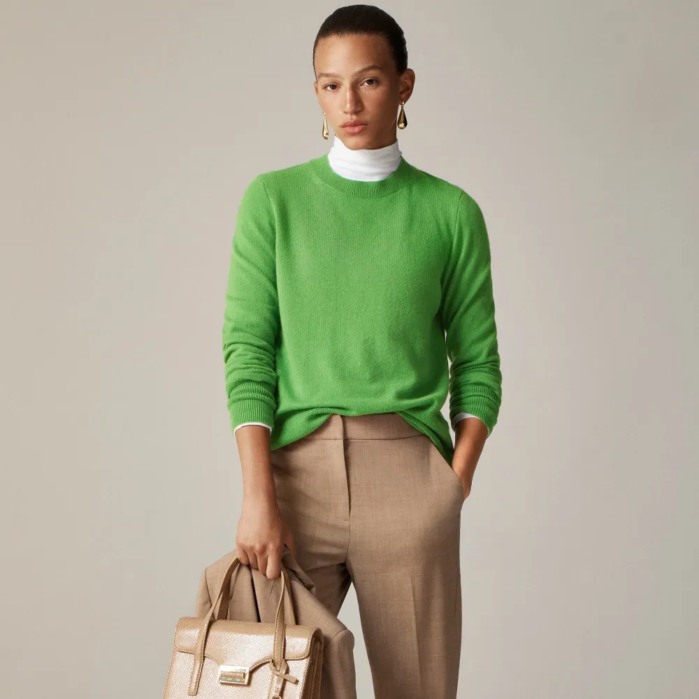 Cashmere classic-fit crewneck sweater