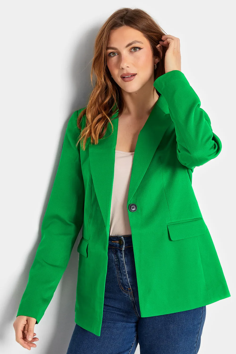 LTS Tall Bright Blue Tailored Blazer