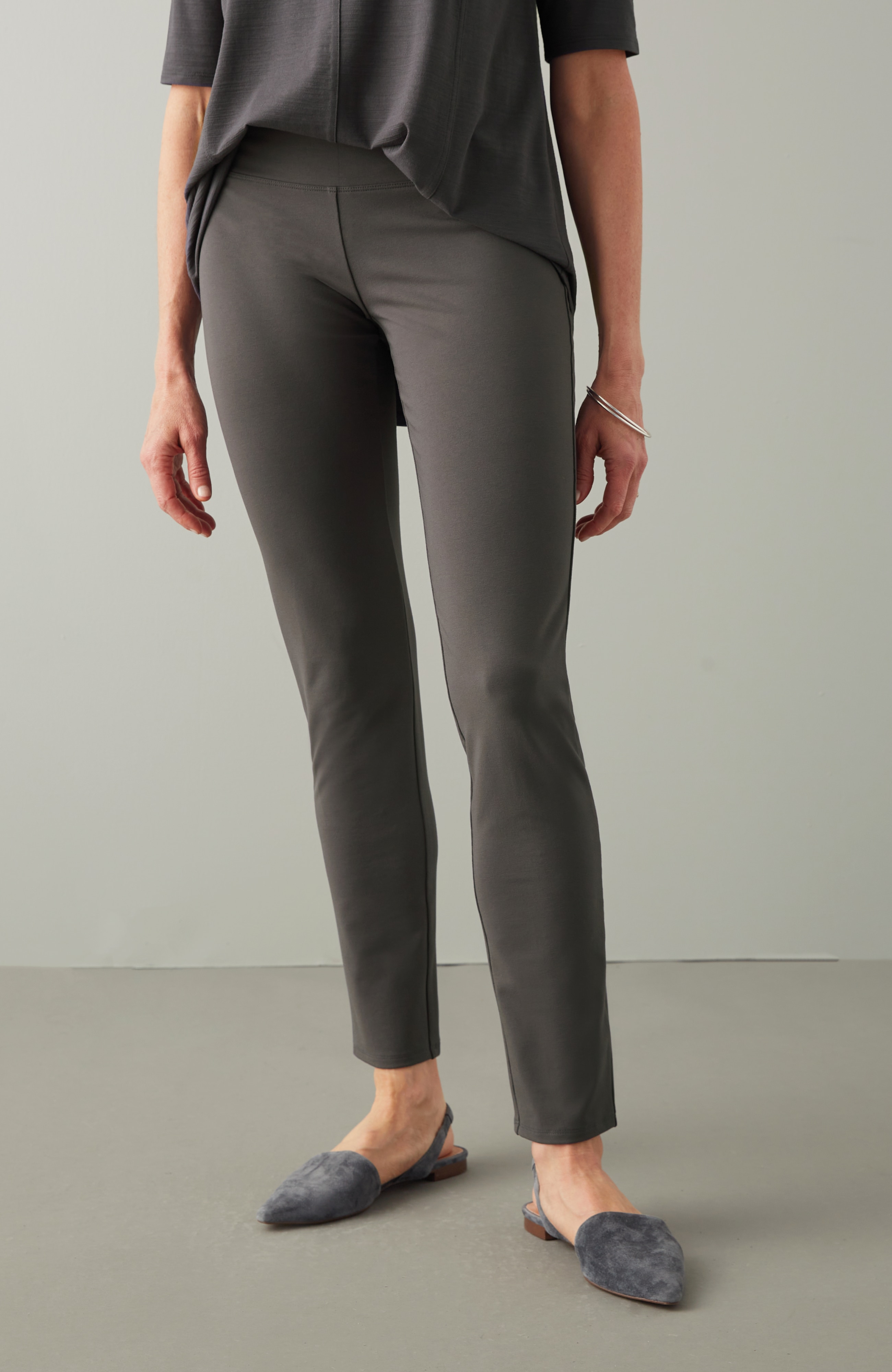 Wearever Smooth-Fit Classic Slim-Leg Pants