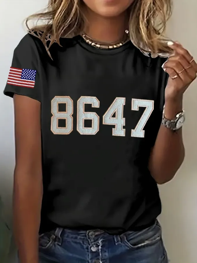 Women'S Fdt Printed Casual T-Shirt