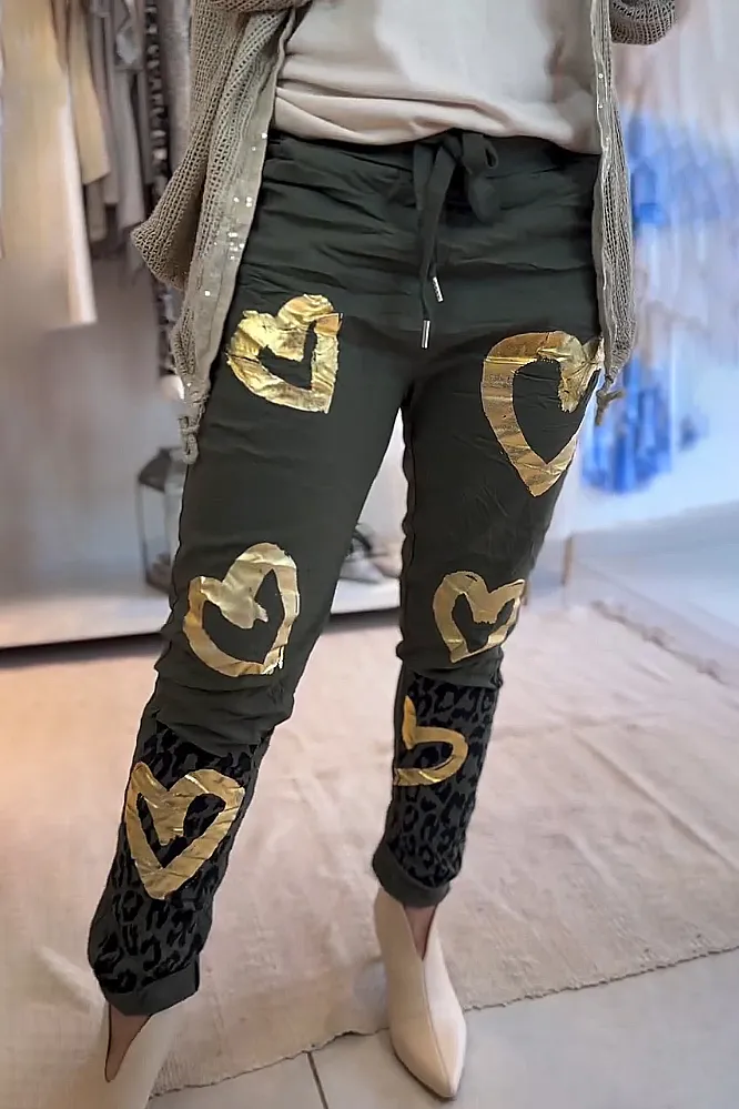 Women's Pattern Tank Top Pants 3-Piece Set Pants