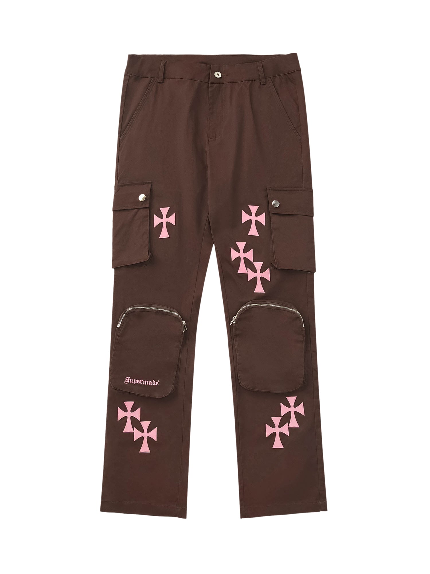 Versatile Multi-pocket Casual Pants - 1831