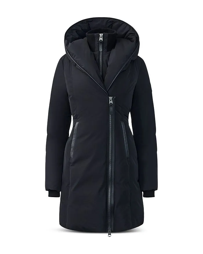 Kay Asymmetric Hooded Coat