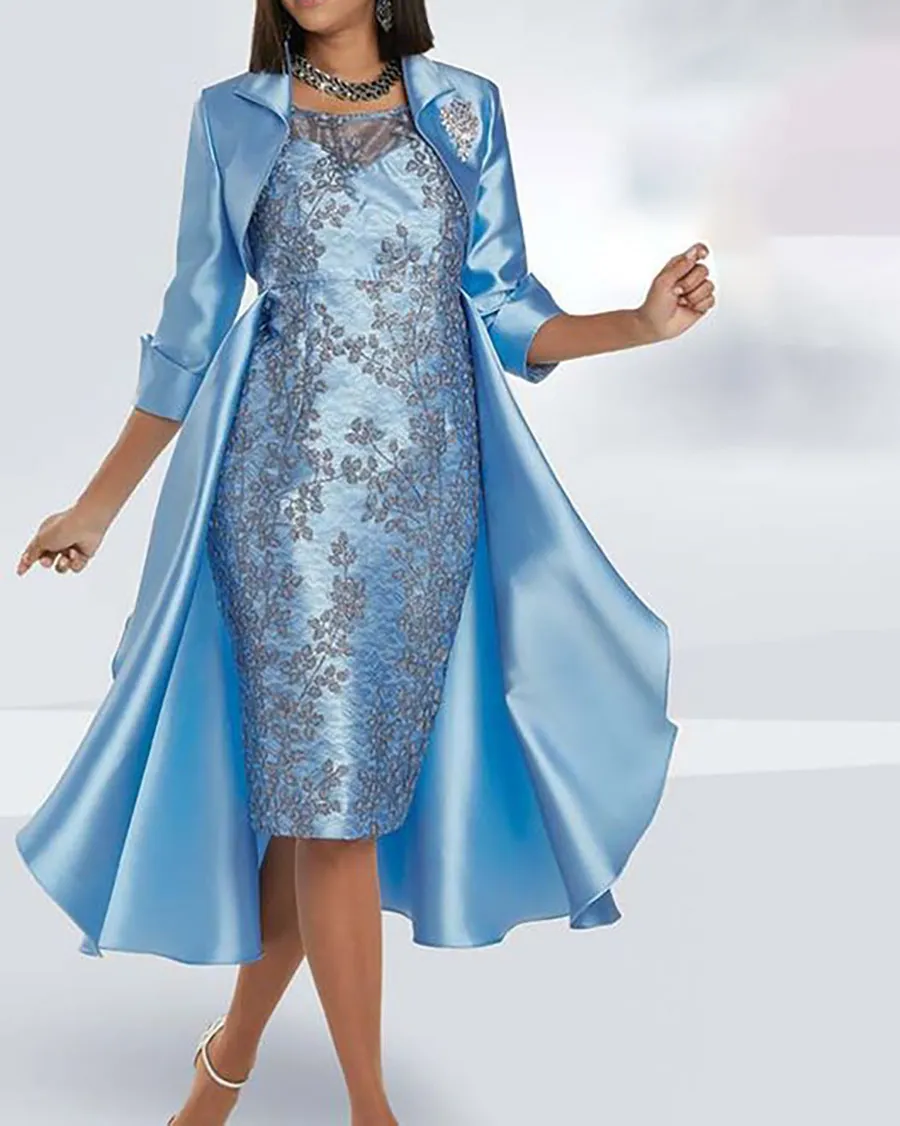 Casual Versatile Ladies Print Elegant Dress