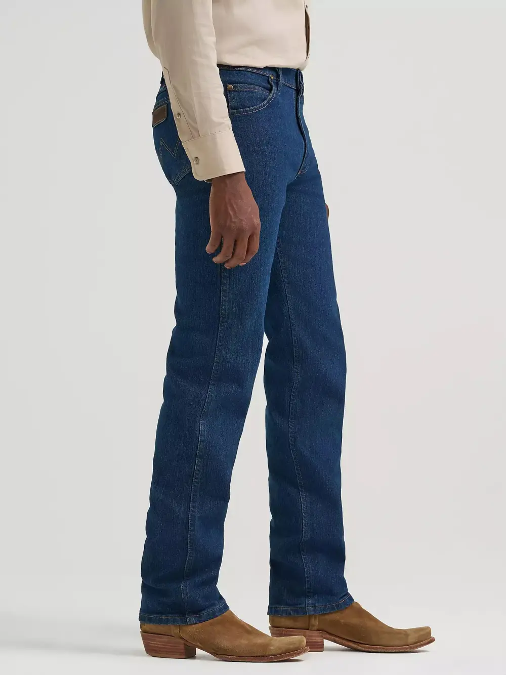 PREMIUM PERFORMANCE COWBOY CUT ADVANCED COMFORT WICKING REGULAR FIT JEAN IN VINTAGE STONE