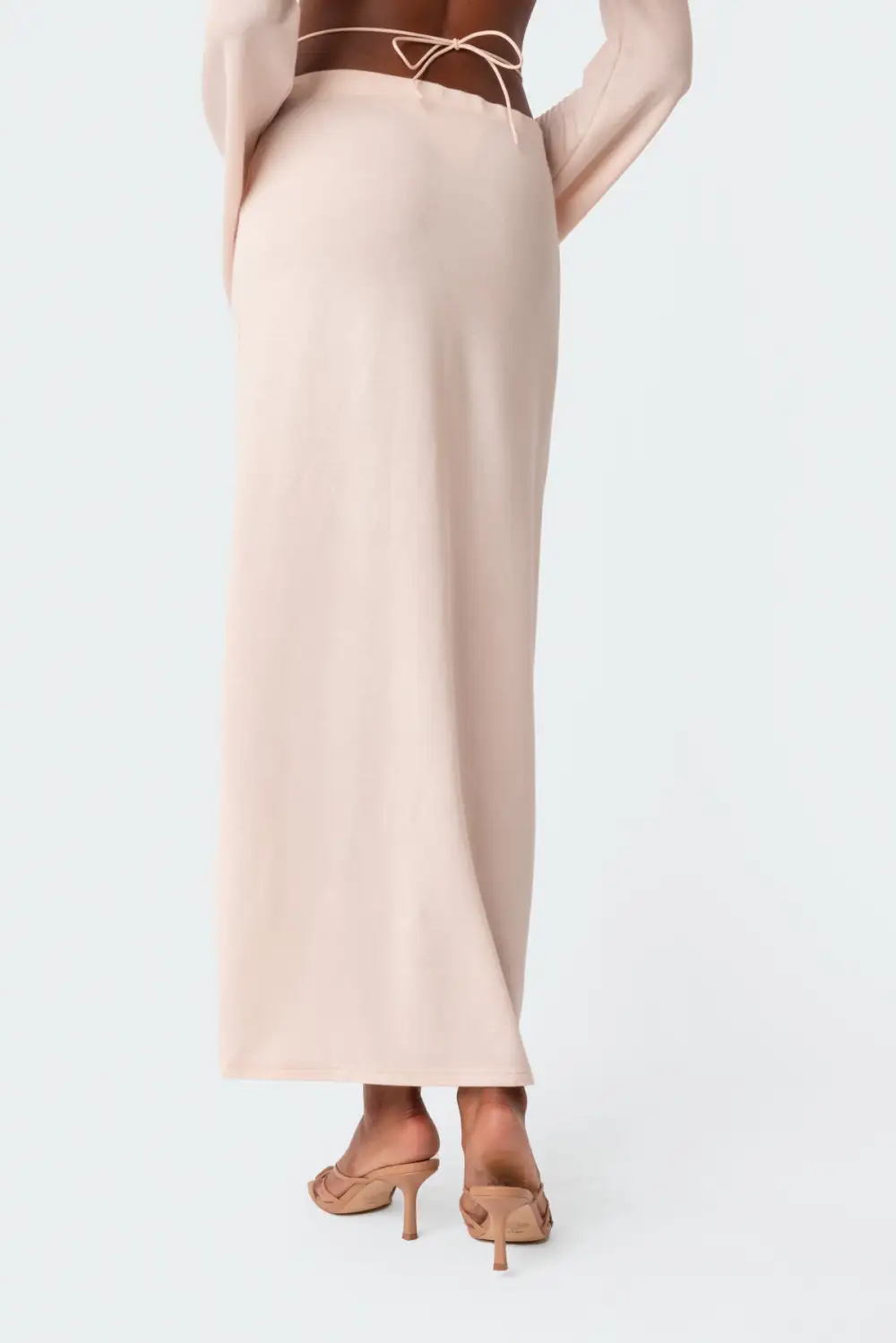Celeste Low Rise Strap Maxi Skirt