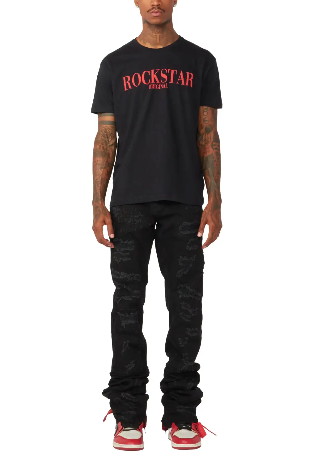 Trevi & Octavio Black/Red Super Stacked Bundle Set