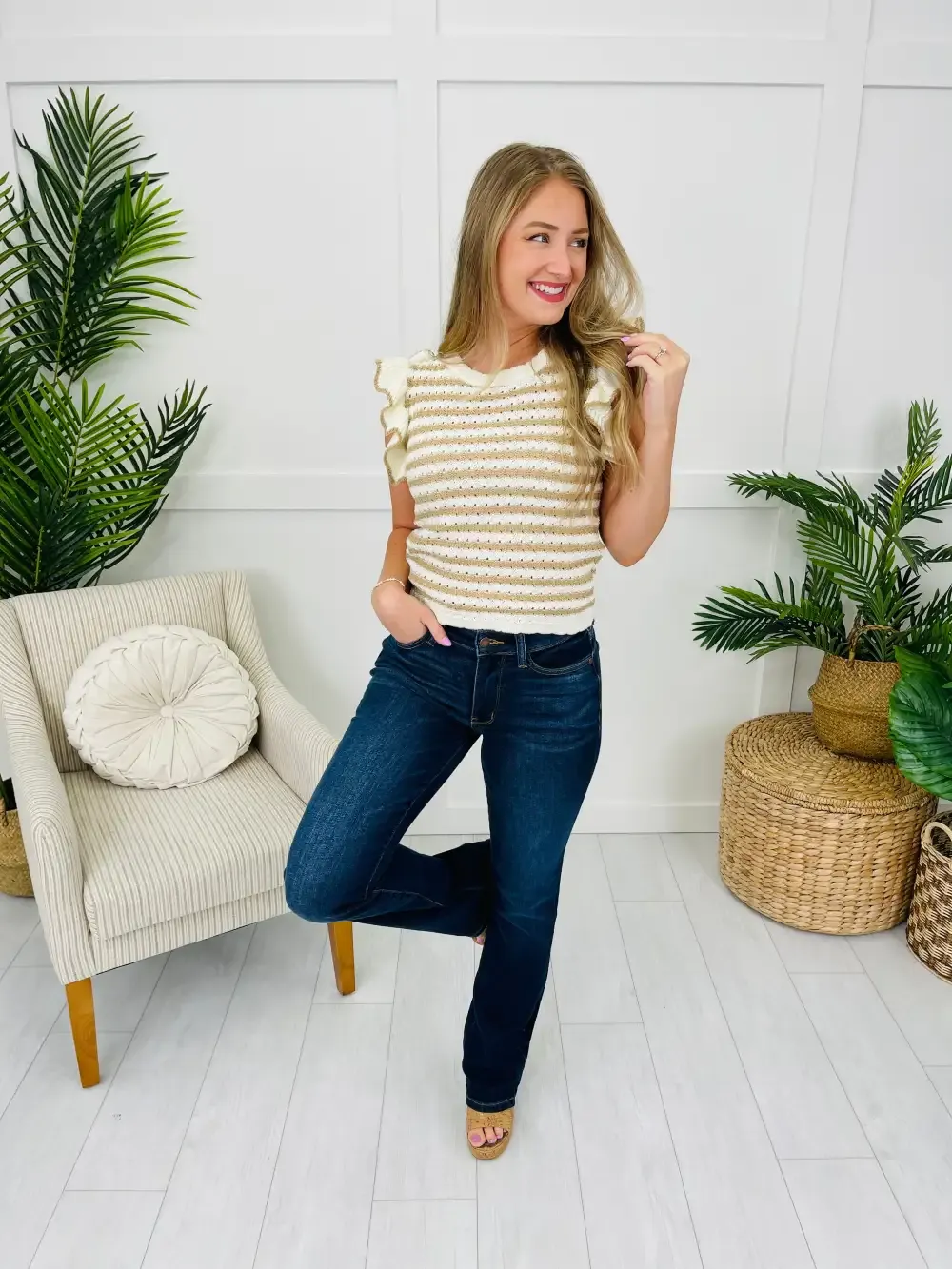 Judy Blue Curve Appeal Bootcut Jeans