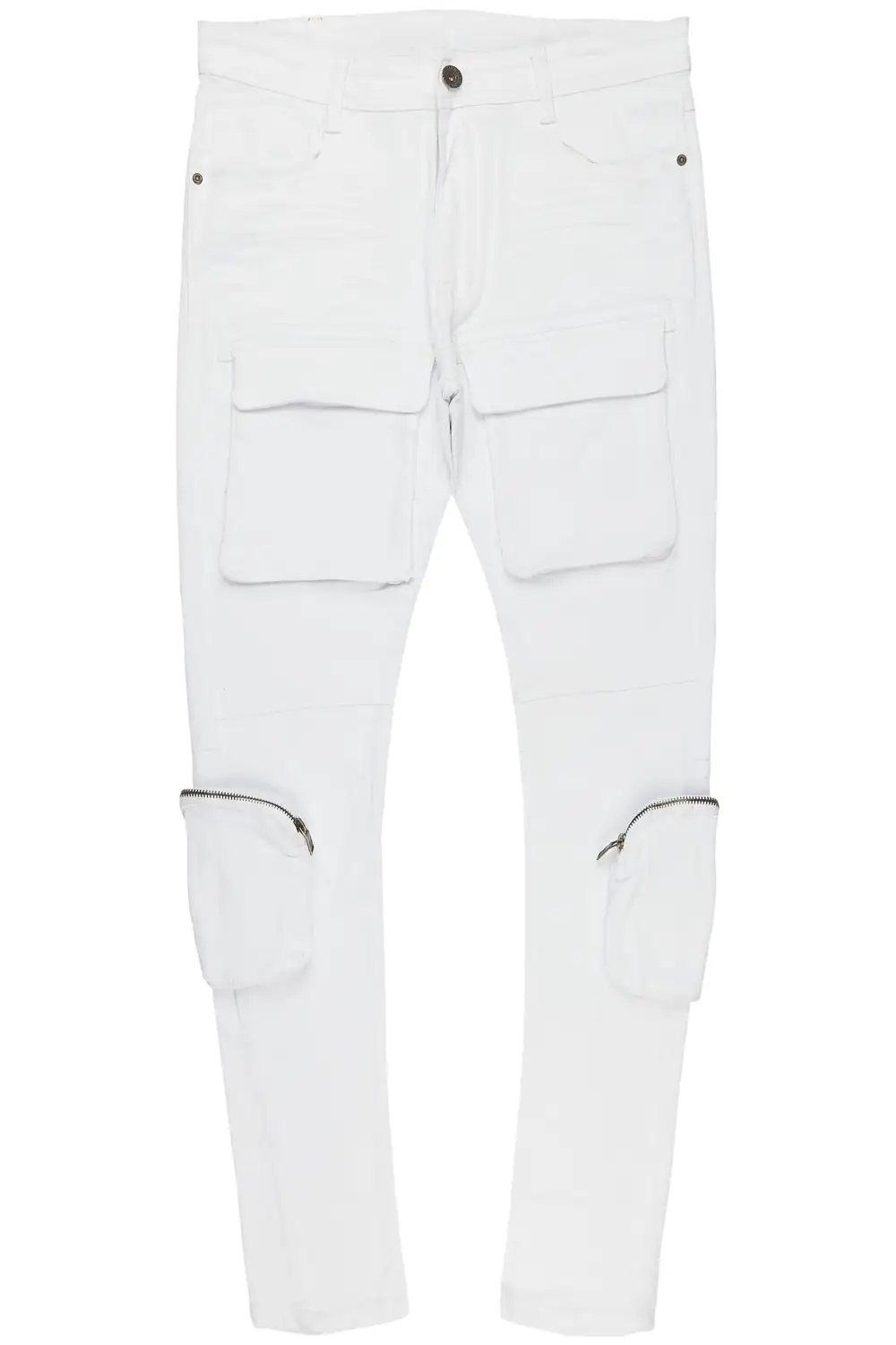 Andre White Cargo Jean
