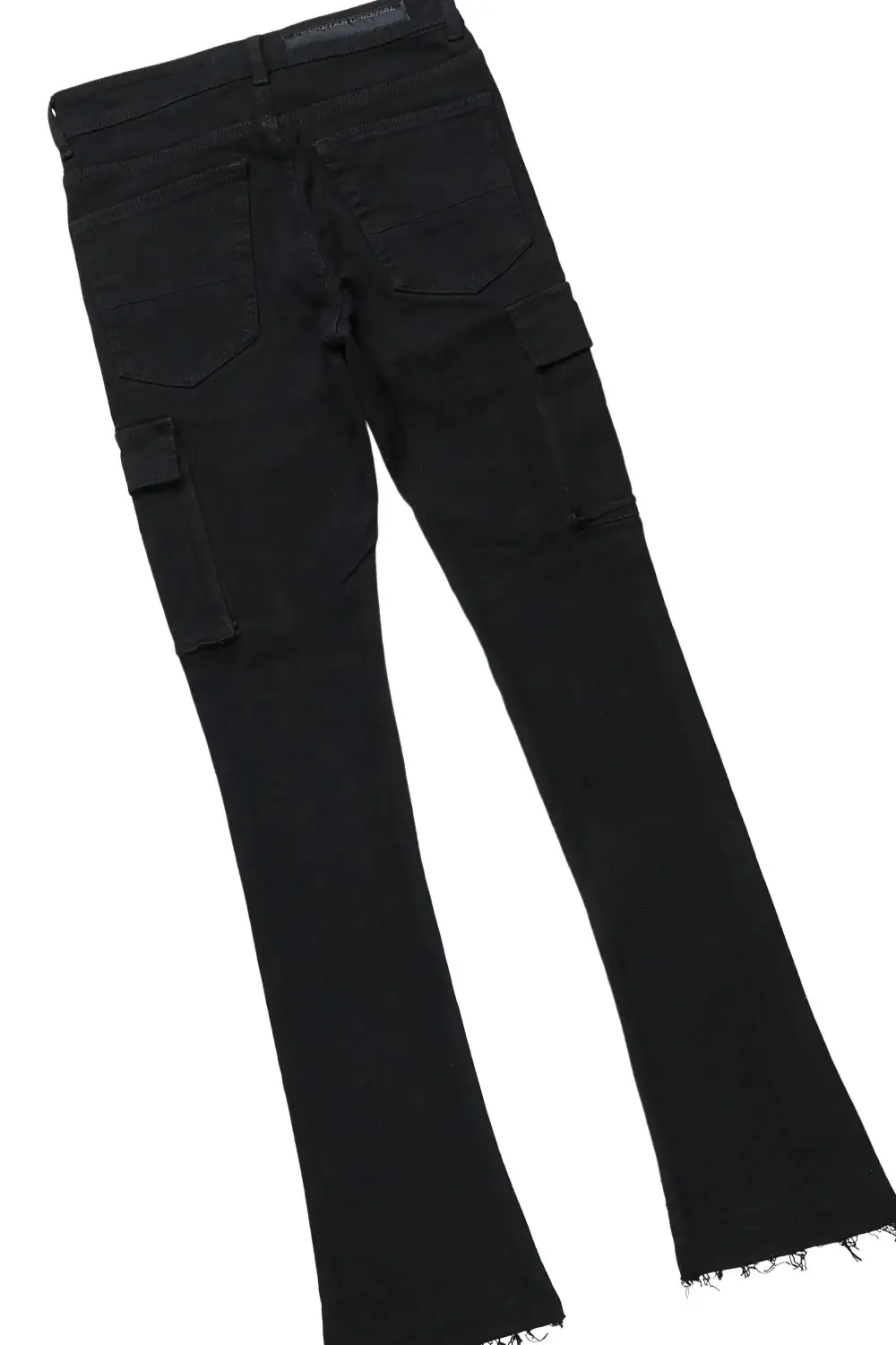 Obern Grey T-Shirt & Sarg Black Stacked Flare Jean Bundle