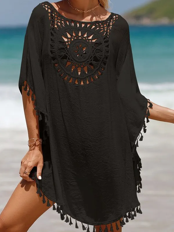 Vacation Plain Coverup