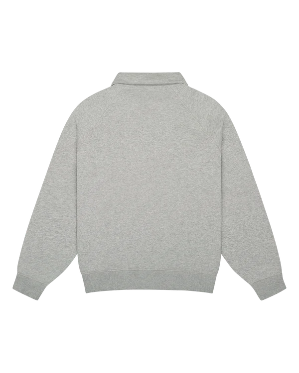 ADG Pan African American Flag Half Zip Grey