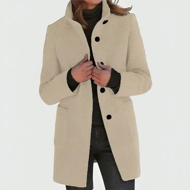 Marisse | Classic Wool Blend Coat