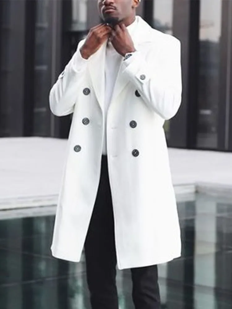 Simple And Fashionable Solid Color Coat
