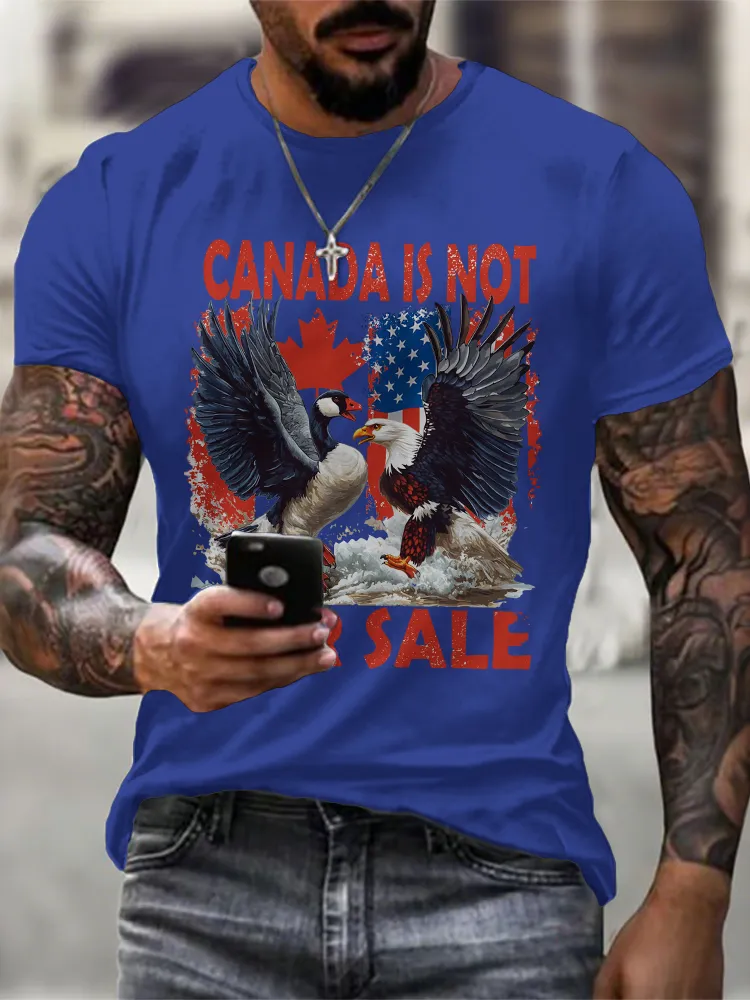 Men'S We Are Strong Canada Is Not For Sale T-Shirt