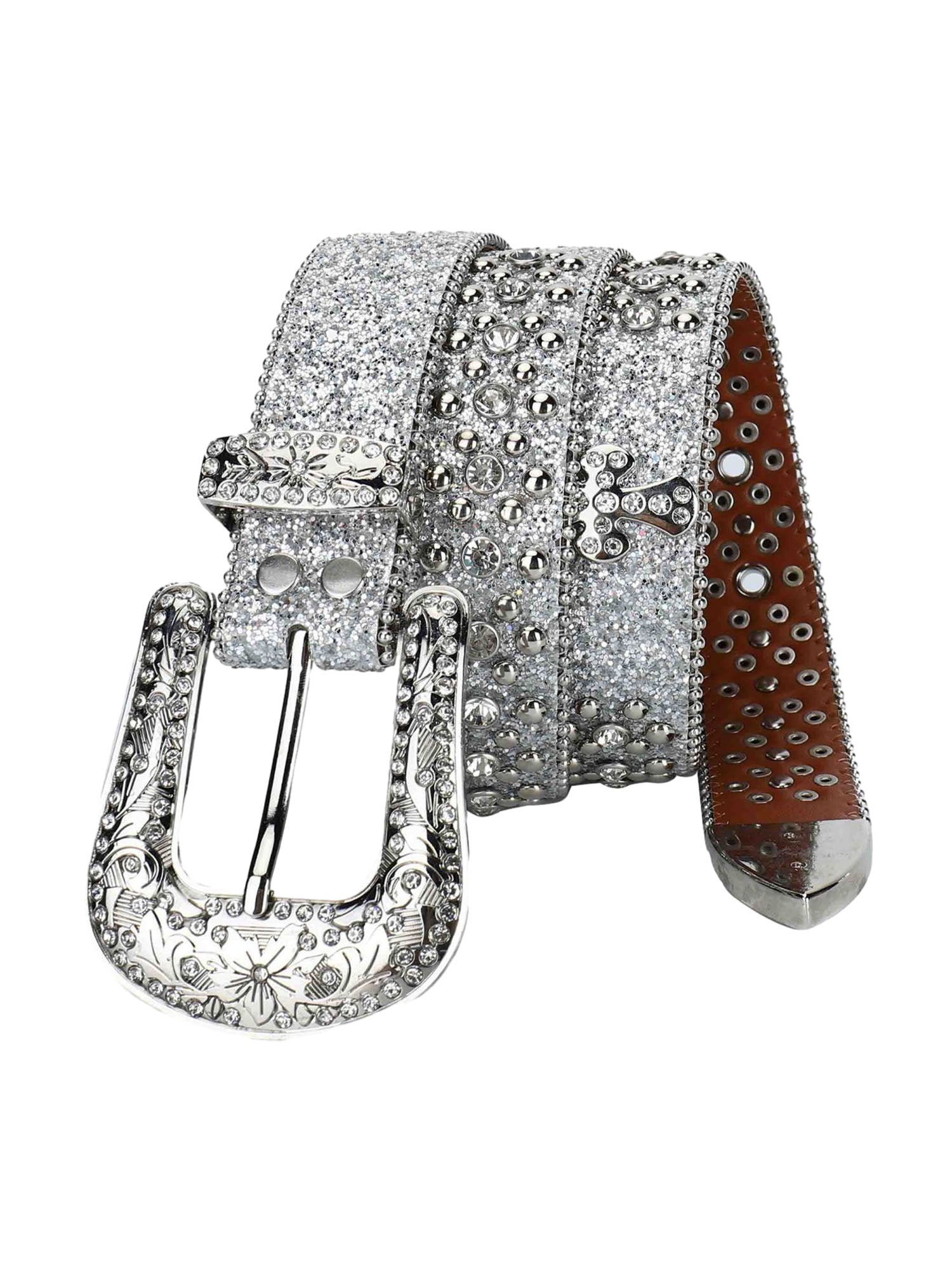 Studded Rhinestone Belt-1797
