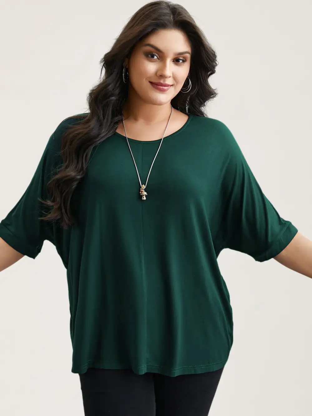 Supersoft Round Neck Plain T-Shirt