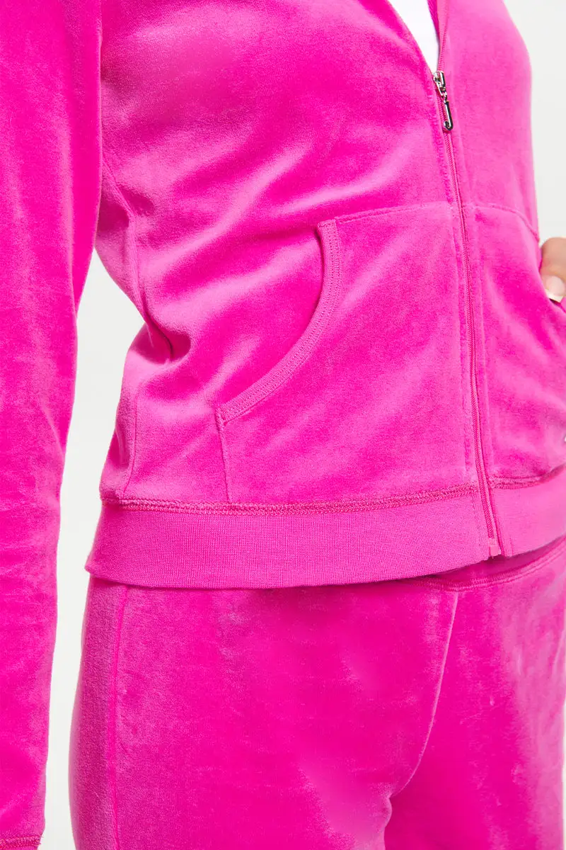 Classic Cotton Velour Hoodie