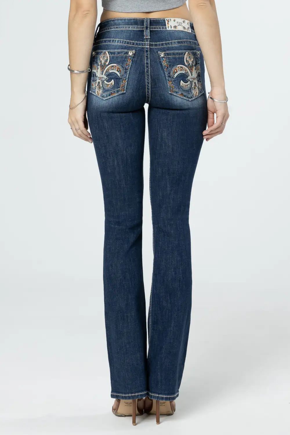 Autumn Mosaic Fleur Bootcut Jeans