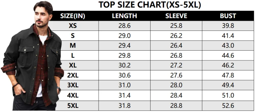 Men's Flannel Lined Smock Jacket