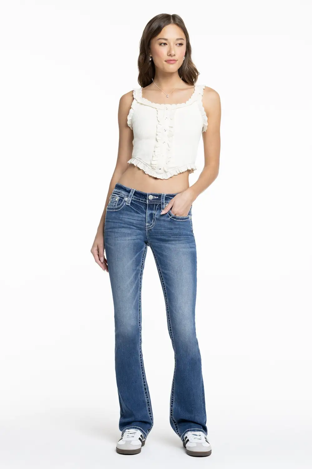 Dahlia Fleur Bootcut Jeans